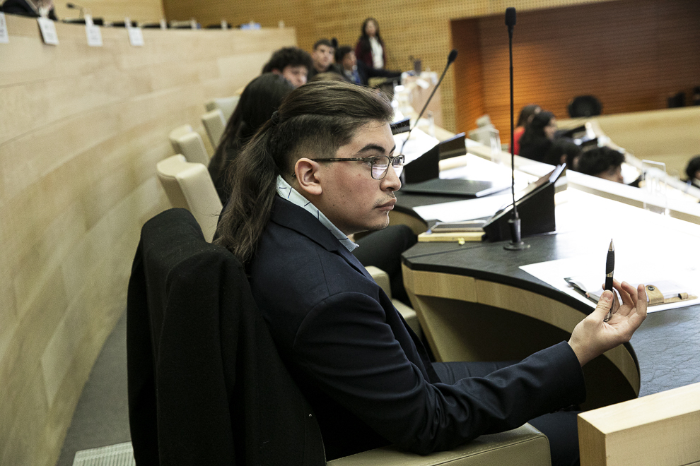 Una vez más, estudiantes universitarios vivieron la experiencia de ser senadores