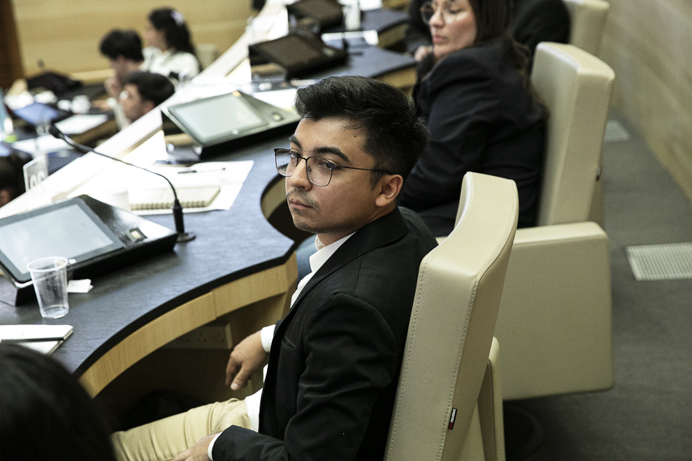 Una vez más, estudiantes universitarios vivieron la experiencia de ser senadores