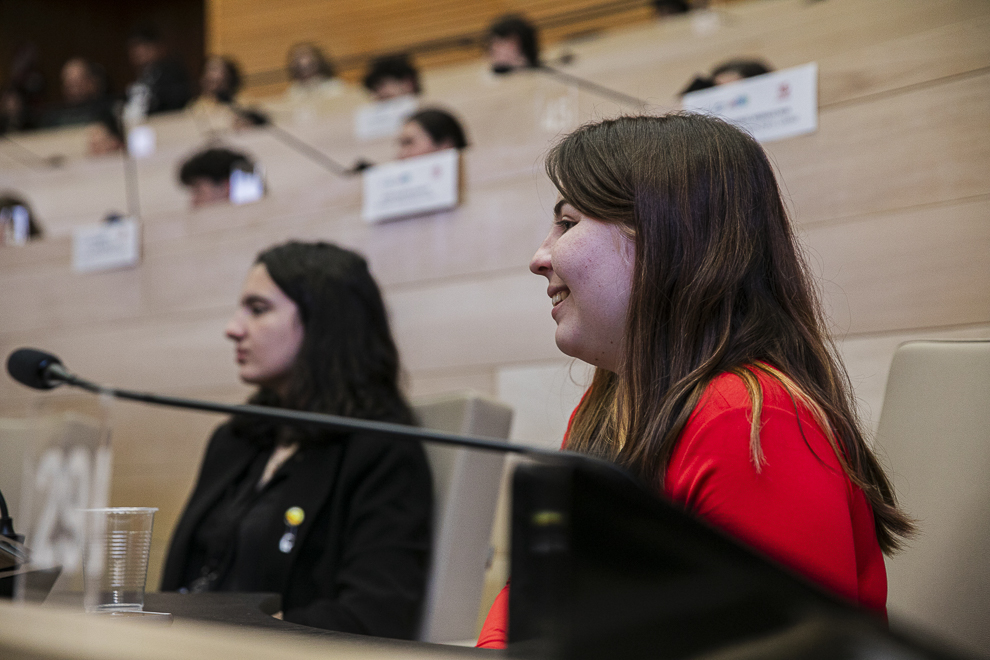 Una vez más, estudiantes universitarios vivieron la experiencia de ser senadores