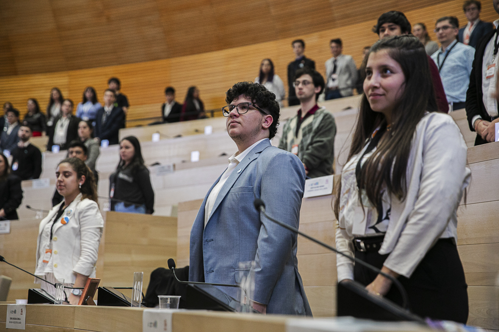 Una vez más, estudiantes universitarios vivieron la experiencia de ser senadores