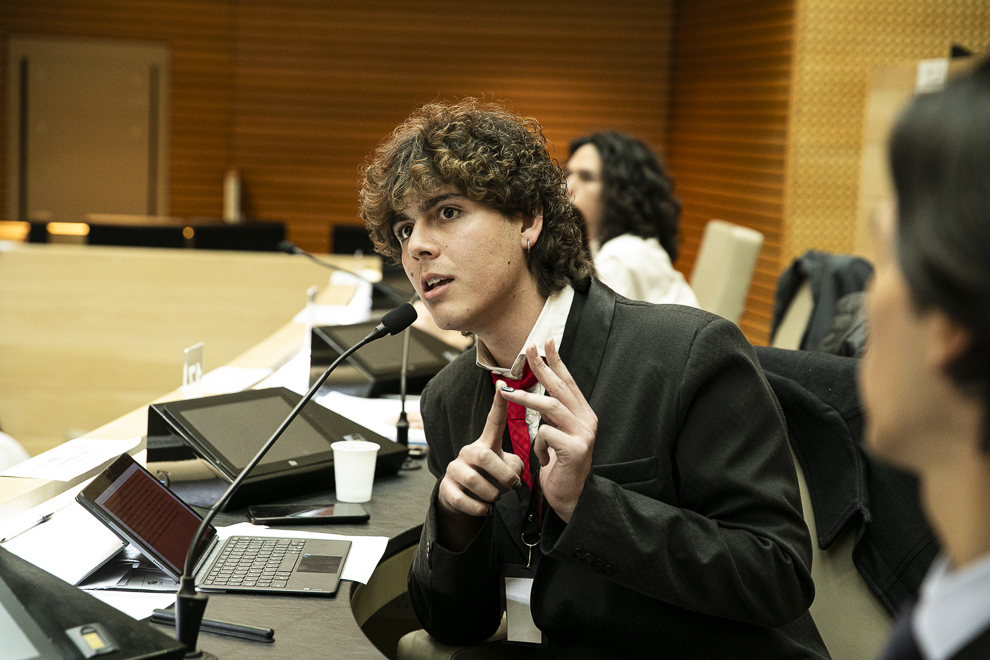 Una vez más, estudiantes universitarios vivieron la experiencia de ser senadores