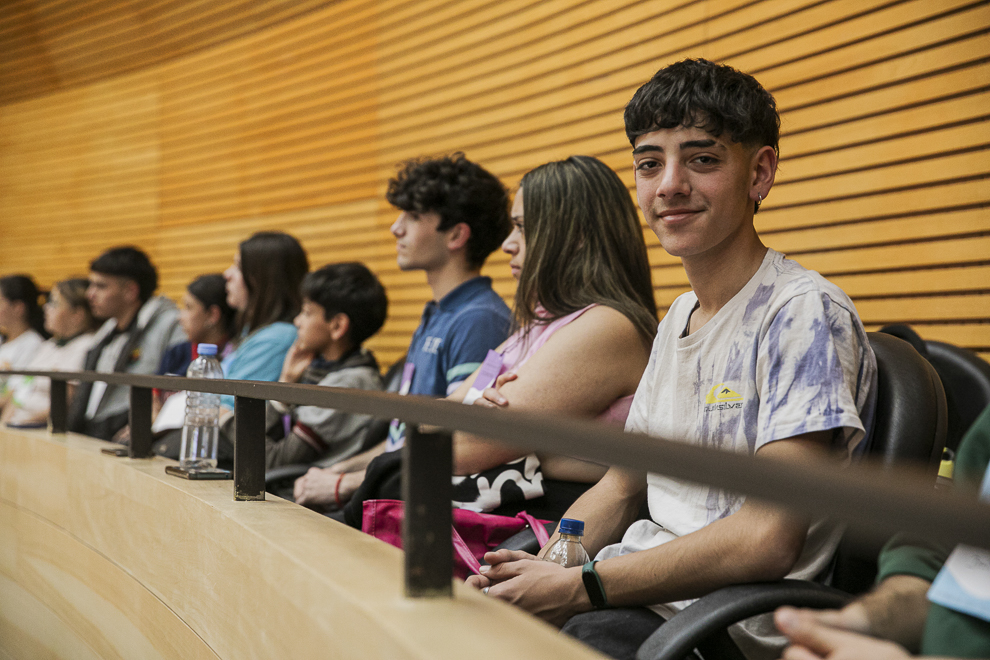 La Legislatura recibió a 130 escuelas secundarias en el Parlamento Juvenil del Mercosur