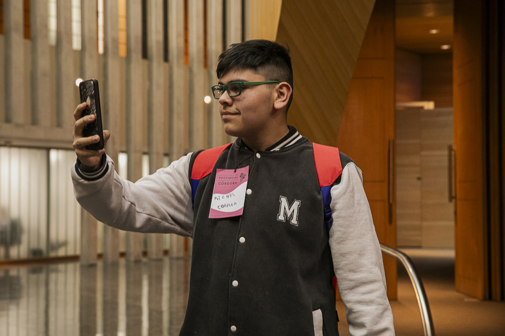 La Legislatura recibió a 130 escuelas secundarias en el Parlamento Juvenil del Mercosur